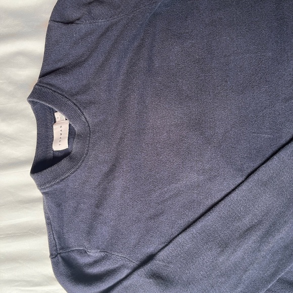 Topshop Topman Twisted Classic Fit Crewneck Sweater - Picture 3 of 5